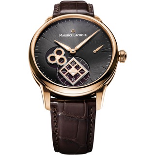 Replica Maurice Lacroix Watch Masterpiece Roue Carrée Seconde Harrods Pink Gold